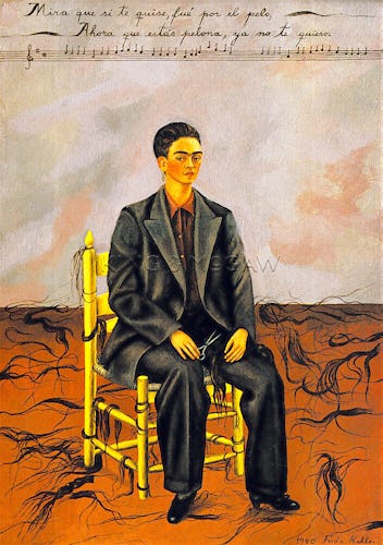 Self-Portrait with Cropped Hair