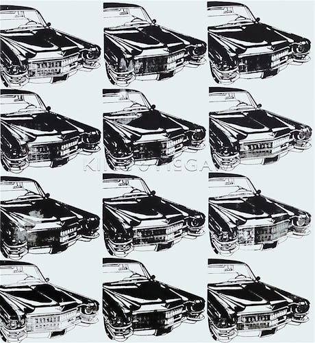 Twelve Cars, 1962
