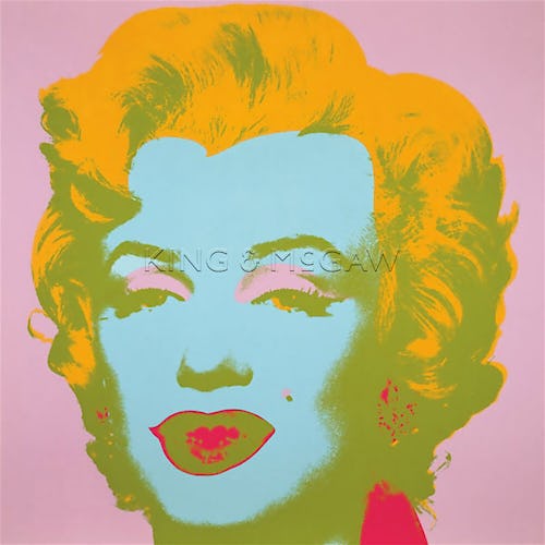 Marilyn Monroe (Marilyn), 1967 (pale pink)