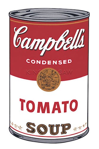 Campbell's Soup I: Tomato, 1968
