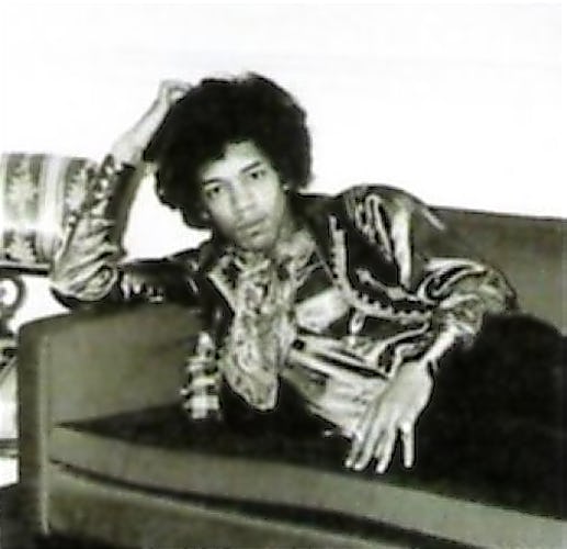 Jimi Hendrix, London, England, 1967
