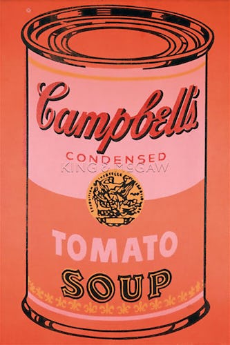 Campbell's Soup Can, 1965 (orange)