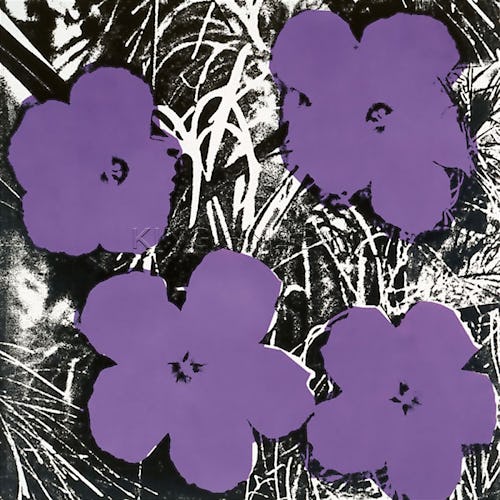 Flowers, c.1964 (4 purple)