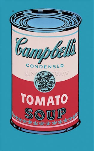 Campbell's Soup Can, 1965 (pink & red)
