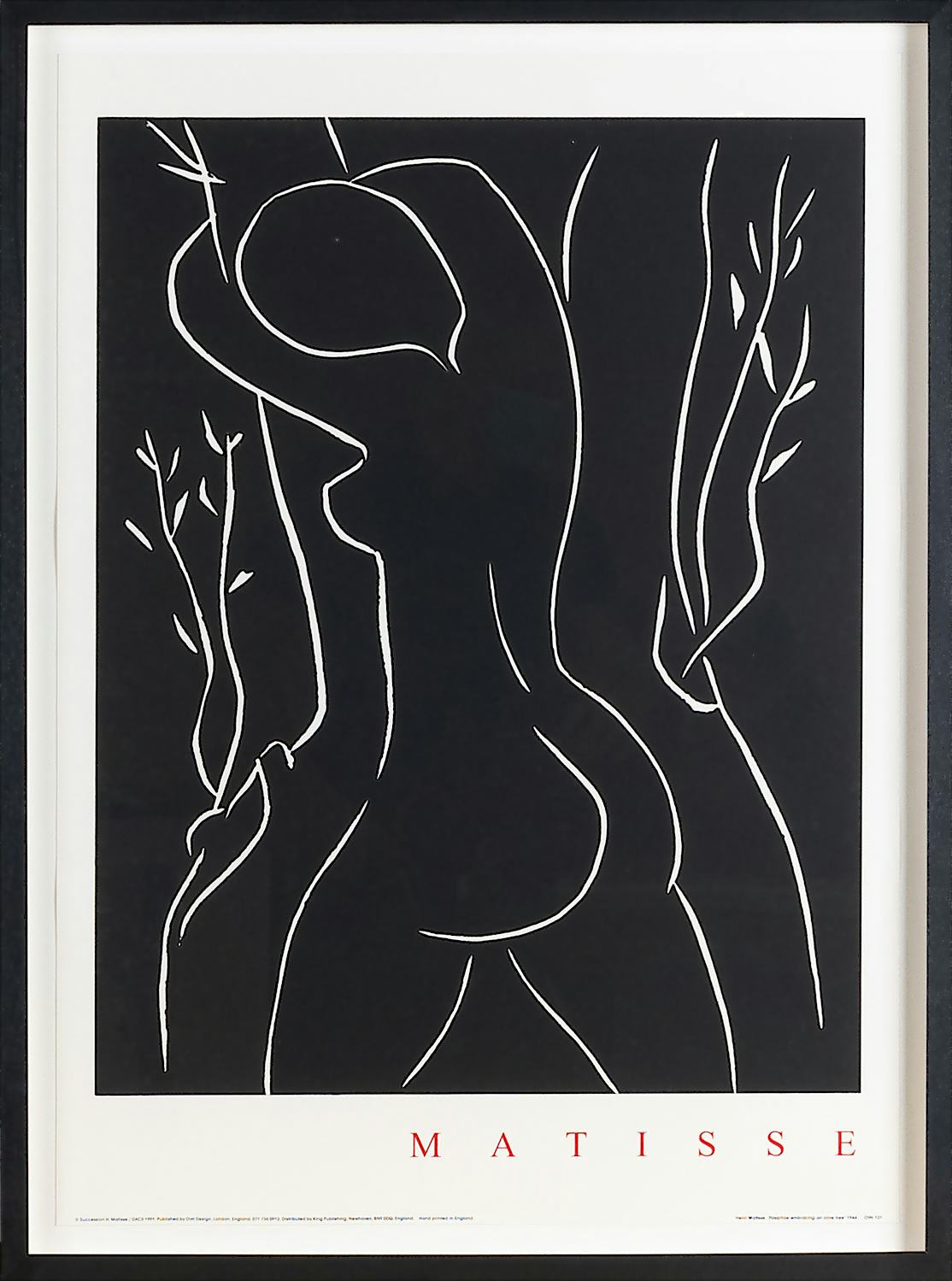Pasiphaé embracing an olive tree, 1944 by Henri Matisse