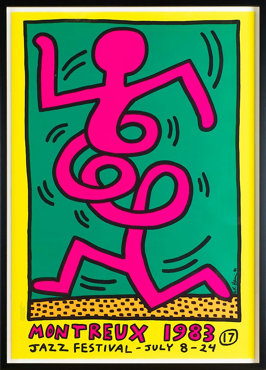 Montreux 1983, (17) Jazz Festival - July 8-24 by Keith Haring