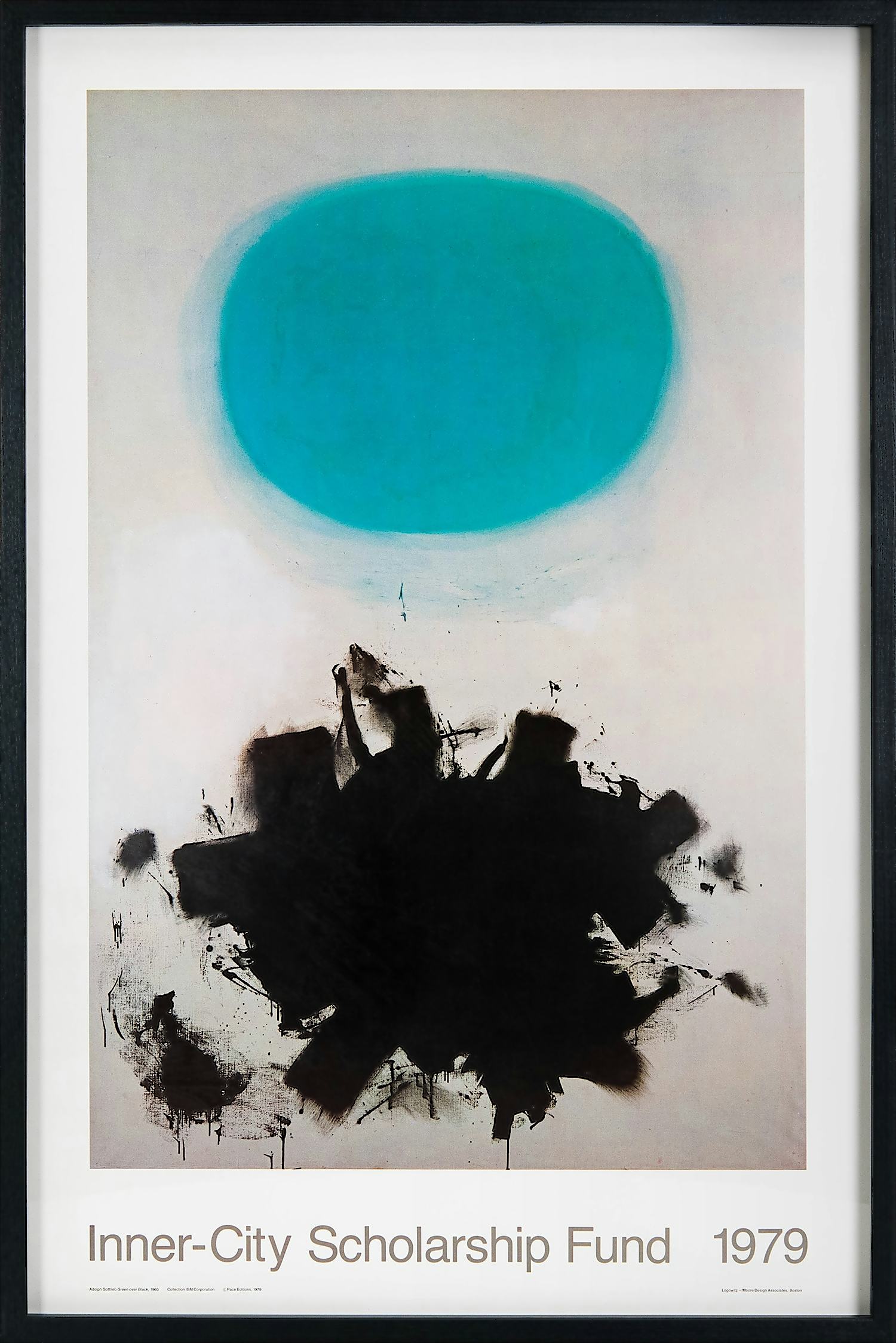 Green over Black, 1960 by Adolph Gottlieb