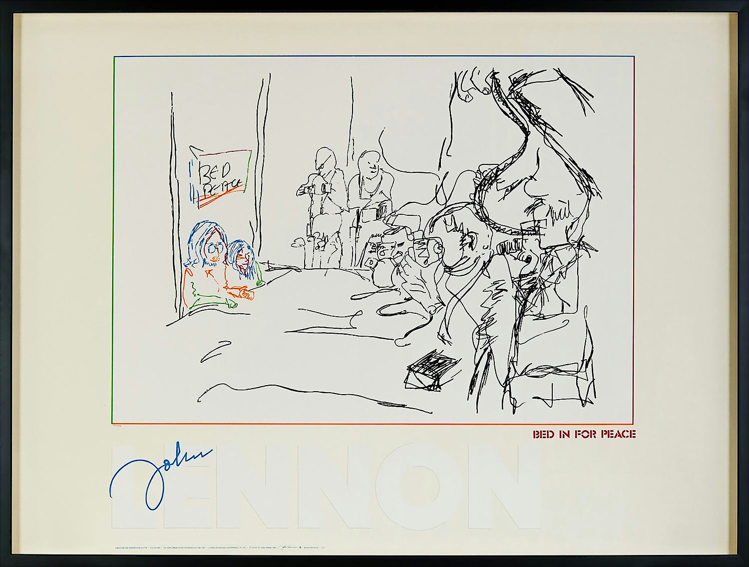 Bed In For Peace, 1989 by John Lennon
