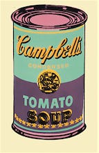Campbell's Soup Can, 1965 (green & purple)