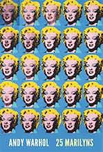 Twenty-Five Colored Marilyns, 1962