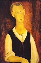 Young Man with a Black Waistcoat, 1912