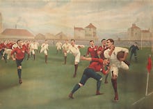 England v. Wales at Swansea, January 5th 1895