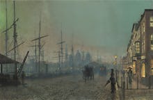 Humber Dockside, Hull, 1881
