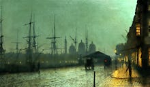 Humber Dockside, Hull, 1882