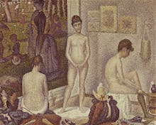 Les Poseuses (The Models), 1888