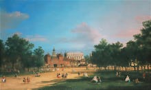 London: The Old Horse Guards and The Banqueting Hall, 1749