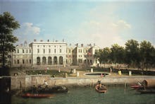 Old Somerset House from the River Thames, London