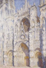 Rouen Cathedral in the Afternoon (The Gate in Full Sun), 1892