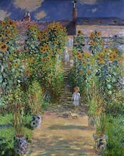 The Artist's Garden at Vetheuil, 1880