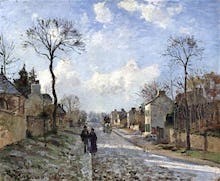The Road to Louveciennes, 1872