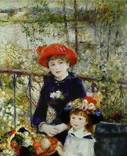 Two Sisters, or On The Terrace, 1881