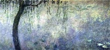 Waterlilies - Two Weeping Willows, 1914