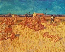 Wheat Field with Sheaves, 1888