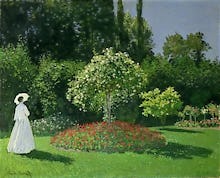 Woman in a Garden, 1867