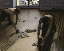 The Floor Scrapers, 1875 (detail)