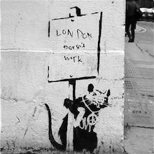 Banksy - Chiswell Street 1