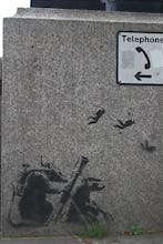 Banksy - Embankment Rats 1
