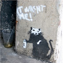 Banksy - Graffiti Rat