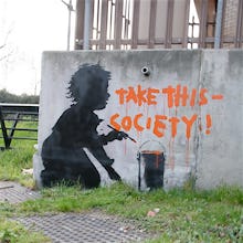 Banksy - Holland Park (Colour)
