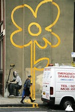 Banksy - Pollard Street Flower