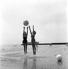 Clacton Beach, 1960