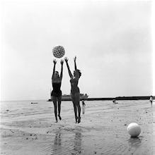 Clacton Beach, 1960