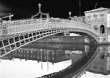 Liffey Bridge Reflection, Dublin