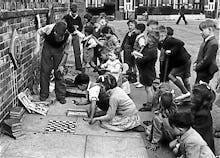 Street games, Ashford 1949