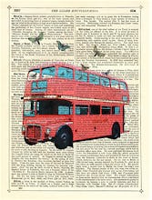 Butterfly London Bus