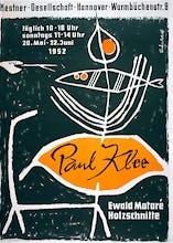 Paul Klee Exhibition, Hanover 1952