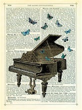Piano and Butterflies