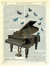 Piano and Butterflies