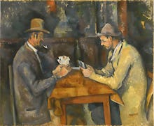 The Card players