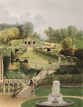 The Garden on the Hill Side, Castle Combe