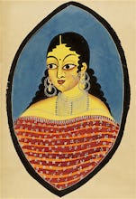 A Bengali courtesan, c.1880