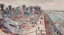 Baghdad - View of the River Tigris