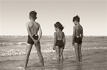 Beach holiday, late '40s