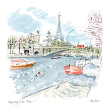 Busy Day on La Seine