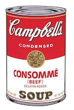 Campbell's Soup I, 1968 (consomme)