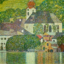 Church in Unterach on the Attersee, 1916